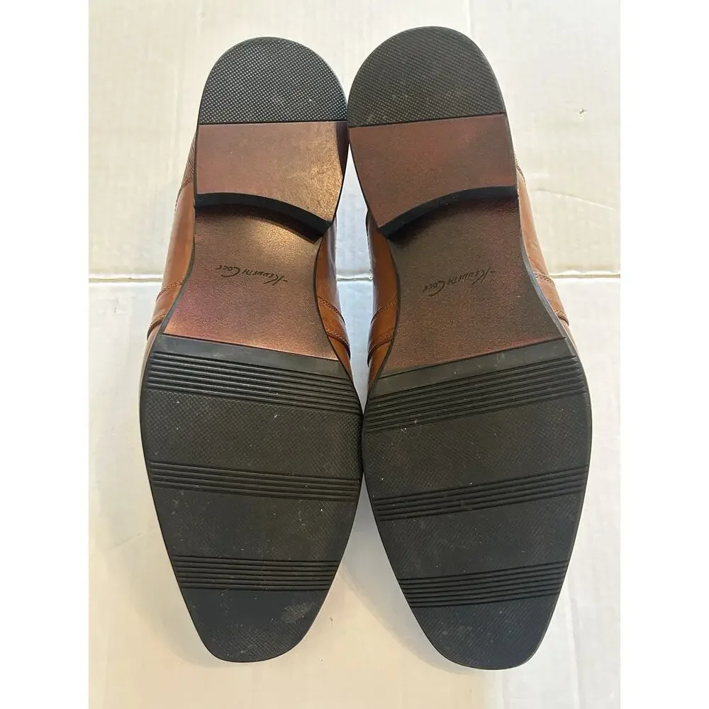 Kenneth Cole Men’s Size 9 Brown Loafers Leather Oxford‎ Shoes Dress